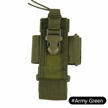 Load image into Gallery viewer, 1000D Tactical Molle Walkie Talkie Pouch Interphone Storage Bag Outdoor Molle Radio Pouch Walkie-Talkie Case Holder Molle Pouch
