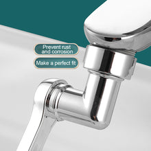 Load image into Gallery viewer, 1080° Rotation Dual Function Extender Faucet Aerator Plastic Tap Splash Filter Bubbler Nozzle Robotic Arm for Kitchen Washbasin
