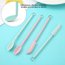 Load image into Gallery viewer, 3 in 1 Silicone Mini Spatulas Extendable Slicker-Spoon Cosmetic Bottle Jam Scraper Cream Cake Spatula Kitchen Baking Accessories
