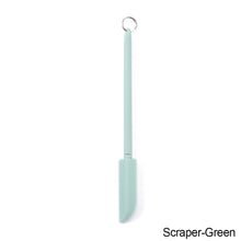 Load image into Gallery viewer, 3 in 1 Silicone Mini Spatulas Extendable Slicker-Spoon Cosmetic Bottle Jam Scraper Cream Cake Spatula Kitchen Baking Accessories
