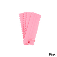 Load image into Gallery viewer, 4Pcs/set Cake Scraper Pattern Icing Comb DIY Baking Tools Cream Scraper Fondant Mousse Spatula Pastry Cake Decorating Tools
