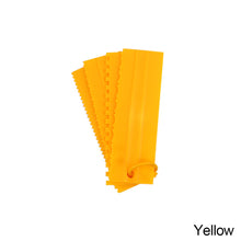 Load image into Gallery viewer, 4Pcs/set Cake Scraper Pattern Icing Comb DIY Baking Tools Cream Scraper Fondant Mousse Spatula Pastry Cake Decorating Tools

