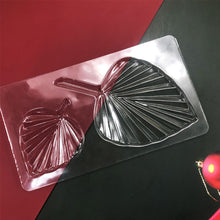 Load image into Gallery viewer, Transparent Palm Leaf Chocolate Mould DIY Cake Decorating Fondant Mould Cake Stencil Baking Mold
