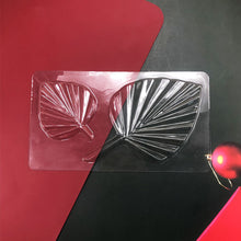 Load image into Gallery viewer, Transparent Palm Leaf Chocolate Mould DIY Cake Decorating Fondant Mould Cake Stencil Baking Mold

