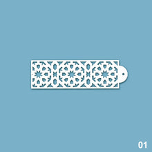 Load image into Gallery viewer, DIY Cake Drawing Lace Mold Cake Stencil Plastic Lace Cake Boder Stencils Template Cake Decorating Tool
