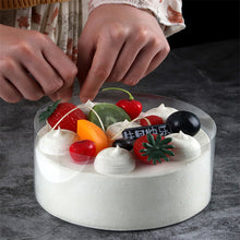 Load image into Gallery viewer, 10m/Roll Transparent Cake Collar Lining Film Mousse Surrounding Edge Cake Chocolate Candy Baking Surround Film Lining Rings
