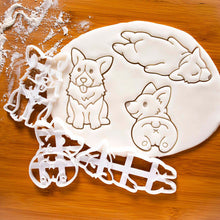 Load image into Gallery viewer, DIY Cookie Cutters Mold Cute Corgi Dog Shaped Biscuit Baking Tool Kitchenware Bakeware Tool for Kids Hand Mold
