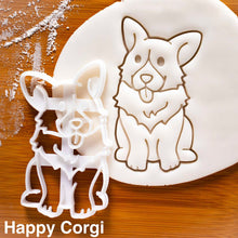 Load image into Gallery viewer, DIY Cookie Cutters Mold Cute Corgi Dog Shaped Biscuit Baking Tool Kitchenware Bakeware Tool for Kids Hand Mold
