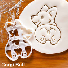 Load image into Gallery viewer, DIY Cookie Cutters Mold Cute Corgi Dog Shaped Biscuit Baking Tool Kitchenware Bakeware Tool for Kids Hand Mold
