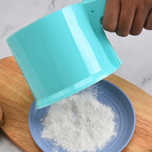 Load image into Gallery viewer, Handheld Flour Sieve Fine Mesh for Straining Powdering Flour Round Flour Sifter Cake Baking Sugar Icing Filter
