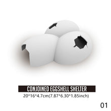 Load image into Gallery viewer, Aquarium Decoration Reptile Hiding Cave Animal Pet Case Egg Shell Hideouts Decoration For Turtle Lizard Snake Reptile Amphibian Supplies
