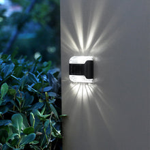 Load image into Gallery viewer, LED Solar Wall Lights Outdoor Waterproof Solar Led Light Outdoor Solar Wall Stair Light Patio Courtyard Street Landscape Garden Decor Wall Lamp
