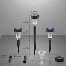 Load image into Gallery viewer, Garden Lights Solar LED Light Outdoor Led Garden Lamp Pathway Lawn Lamp for Garden Decor Landscape Lighting

