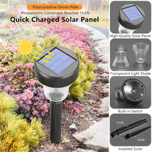 Load image into Gallery viewer, Garden Lights Solar LED Light Outdoor Led Garden Lamp Pathway Lawn Lamp for Garden Decor Landscape Lighting
