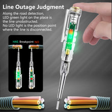 Load image into Gallery viewer, Electrical Tester Pen Induced Voltage Responsive Tester Screwdriver Tool Probe Indicator Light Test Pencil
