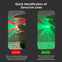 Load image into Gallery viewer, Electrical Tester Pen Induced Voltage Responsive Tester Screwdriver Tool Probe Indicator Light Test Pencil
