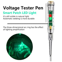 Load image into Gallery viewer, Electrical Tester Pen Induced Voltage Responsive Tester Screwdriver Tool Probe Indicator Light Test Pencil

