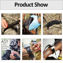 Load image into Gallery viewer, Outdoor Tactical Survival Tourniquet Fast Hemostasis Kit Trauma Medical Shear Tourniquet Bag for First Aid Safety Survival Tools
