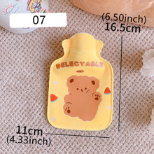 Load image into Gallery viewer, Lovely Cartoon Mini Hot Water Bottle Bag Warm Belly Warmer Filled Mini Explosion-proof Portable Winter Reusable Hand Warmer
