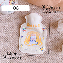 Load image into Gallery viewer, Lovely Cartoon Mini Hot Water Bottle Bag Warm Belly Warmer Filled Mini Explosion-proof Portable Winter Reusable Hand Warmer
