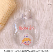 Load image into Gallery viewer, Lovely Cartoon Mini Transparent Hot Water Bottle Bag Girl Warm Belly Warmer Filled Mini Explosion-proof Portable Winter Reusable Hand Warmer
