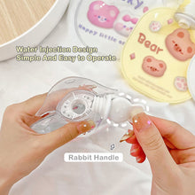 Load image into Gallery viewer, Lovely Cartoon Mini Transparent Hot Water Bottle Bag Girl Warm Belly Warmer Filled Mini Explosion-proof Portable Winter Reusable Hand Warmer

