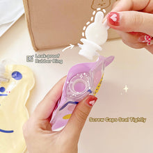 Load image into Gallery viewer, Lovely Cartoon Mini Transparent Hot Water Bottle Bag Girl Warm Belly Warmer Filled Mini Explosion-proof Portable Winter Reusable Hand Warmer
