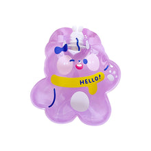 Load image into Gallery viewer, Lovely Cartoon Mini Transparent Hot Water Bottle Bag Girl Warm Belly Warmer Filled Mini Explosion-proof Portable Winter Reusable Hand Warmer
