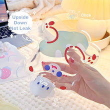 Load image into Gallery viewer, Lovely Cartoon Mini Transparent Hot Water Bottle Bag Girl Warm Belly Warmer Filled Mini Explosion-proof Portable Winter Reusable Hand Warmer
