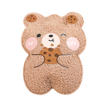 Load image into Gallery viewer, Cartoon Plush Bear Mini Hot Water Bottle Bag Girl Warm Belly Warmer Filled Mini Explosion-proof Portable Winter Reusable Hand Warmer
