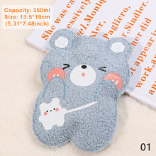 Load image into Gallery viewer, Cartoon Plush Bear Mini Hot Water Bottle Bag Girl Warm Belly Warmer Filled Mini Explosion-proof Portable Winter Reusable Hand Warmer
