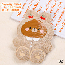 Load image into Gallery viewer, Cartoon Plush Bear Mini Hot Water Bottle Bag Girl Warm Belly Warmer Filled Mini Explosion-proof Portable Winter Reusable Hand Warmer
