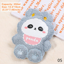 Load image into Gallery viewer, Cartoon Plush Bear Mini Hot Water Bottle Bag Girl Warm Belly Warmer Filled Mini Explosion-proof Portable Winter Reusable Hand Warmer
