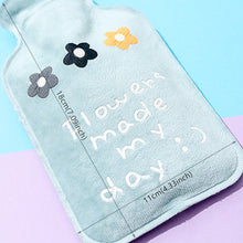 Load image into Gallery viewer, Cartoon Mini Hot Water Bottle Bag Girl Warm Belly Warmer Filled Mini Explosion-proof Portable Winter Reusable Hand Warmer
