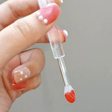 Load image into Gallery viewer, Soft Lip Brush With Cover Silicone Head Lip Applicator Brush Makeup Brushes With Cover Lips Cosmetic Women Beauty Makeup Tools
