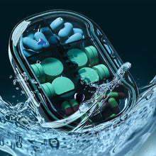 Load image into Gallery viewer, Mini 4/6Grid Pill Case Portable Water Proof Dispenser Box Medicine Container Medicine Holder Moisture-proof Portable Pill Kit

