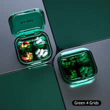 Load image into Gallery viewer, Mini 4/6Grid Pill Case Portable Water Proof Dispenser Box Medicine Container Medicine Holder Moisture-proof Portable Pill Kit
