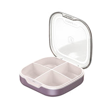 Load image into Gallery viewer, Waterproof 4/6 Grid Sealed Portable Medicine Box Transparent Medicine Multi-functional Subpackage Medicine Box Storage Box
