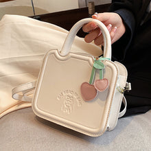 Load image into Gallery viewer, Women Versatile Messenger Bag Niche Fashion Portable Biscuit Bag PU Leather 4 Colors Handbag Shoulder Bag
