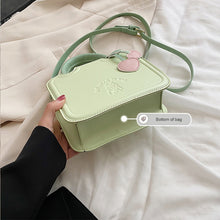Load image into Gallery viewer, Women Versatile Messenger Bag Niche Fashion Portable Biscuit Bag PU Leather 4 Colors Handbag Shoulder Bag
