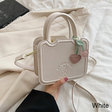 Load image into Gallery viewer, Women Versatile Messenger Bag Niche Fashion Portable Biscuit Bag PU Leather 4 Colors Handbag Shoulder Bag
