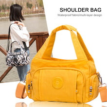 Load image into Gallery viewer, Women Casual Diagonal Handbag Large Capacity Washable Nylon Shoulder Bag Multifunctional Inclined Shoulder Bag
