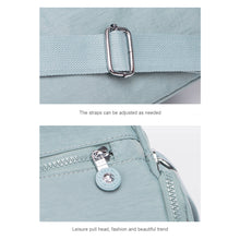 Load image into Gallery viewer, Women Casual Diagonal Handbag Large Capacity Washable Nylon Shoulder Bag Multifunctional Inclined Shoulder Bag
