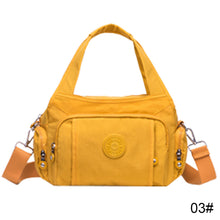 Load image into Gallery viewer, Women Casual Diagonal Handbag Large Capacity Washable Nylon Shoulder Bag Multifunctional Inclined Shoulder Bag
