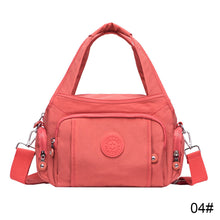 Load image into Gallery viewer, Women Casual Diagonal Handbag Large Capacity Washable Nylon Shoulder Bag Multifunctional Inclined Shoulder Bag
