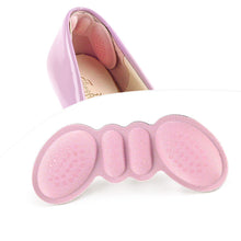 Load image into Gallery viewer, 1 Pair Glue Dispensing Butterfly Shaped Heel Stickers Anti-abrasion Anti-skid Sponge Heel Stickers Anti-drop Heel Pads
