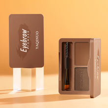 Load image into Gallery viewer, Three Dimensional Two-color Eyebrow Powder Waterproof Sweatproof Long Lasting Eyebrow Powder Cosmetic
