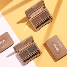 Load image into Gallery viewer, Three Dimensional Two-color Eyebrow Powder Waterproof Sweatproof Long Lasting Eyebrow Powder Cosmetic
