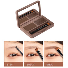 Load image into Gallery viewer, Three Dimensional Two-color Eyebrow Powder Waterproof Sweatproof Long Lasting Eyebrow Powder Cosmetic
