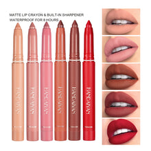 Load image into Gallery viewer, 12 Colors Matte Lipliner Waterproof Long Lasting Non-stick Cup Lipstick Pen Women Lip Makeup Cosmetics
